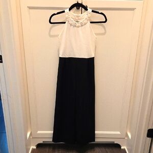 Girls Halter Maxi Jumpsuit